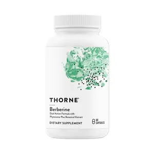 Thorne Berberine - 60 Capsules for Health Health, Immune System, Healthy GI | 1000 mg per Serving - Gluten-Free, Dairy-Free