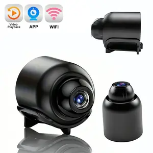 1080P Security Camera 2.4G WiFi App Controlled Camera Motion Detection IR Night Vision Home Security Camera Pet Monitor 24/7 Surveillance Indoor IP Camera Card
