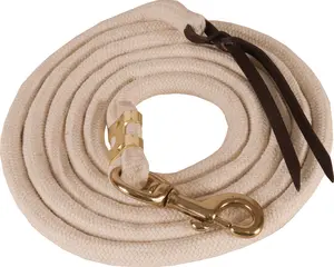 Mustang Pima Cotton Lead Rope-5/8" X 10'