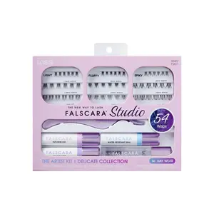 KISS Products Studio Lash Extension Kit 8-12mm - Delicate Light Volume - 54ct