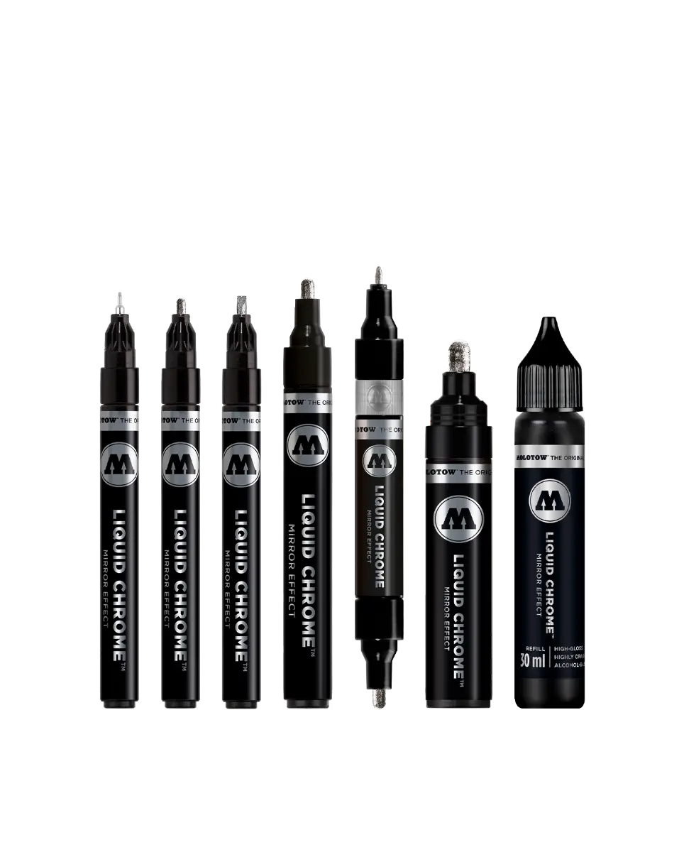 Molotow Liquid Chrome Paint Pens