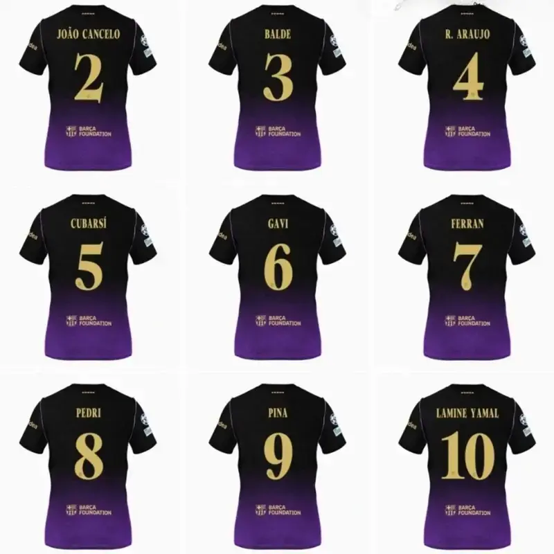 Premium Black Purple Soccer Jersey – Breathable Quick Dry Football Shirt for Men & Women