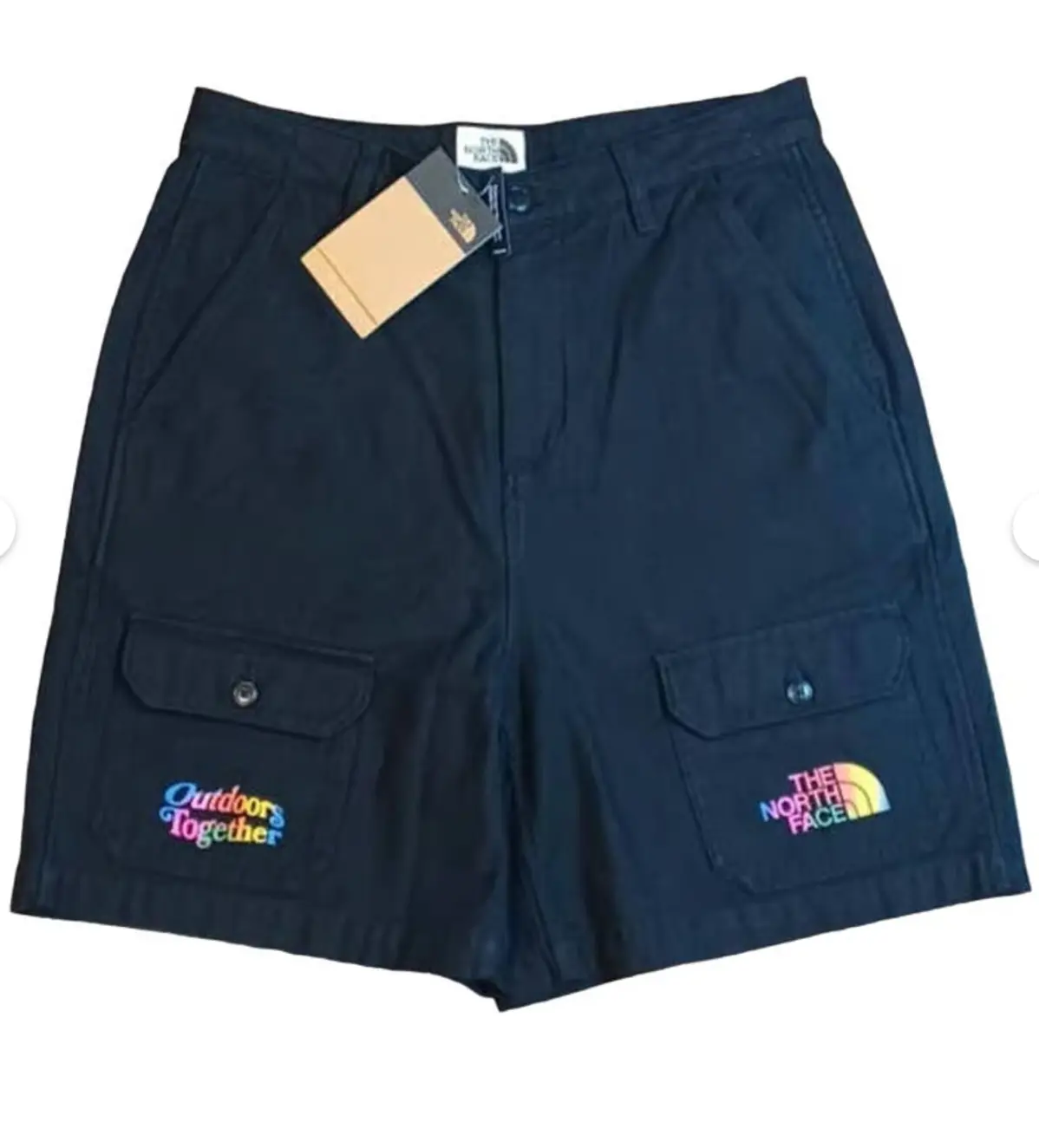 THE NORTH FACE Men's Outdoors Together Casual Relaxed Fit Volley Shorts, Quick-Dry Breathable Activewear for Hiking and Water Sports, Men's Outfit Sets, Male, Loose, Black, Drawstring, Matching Activewear Set