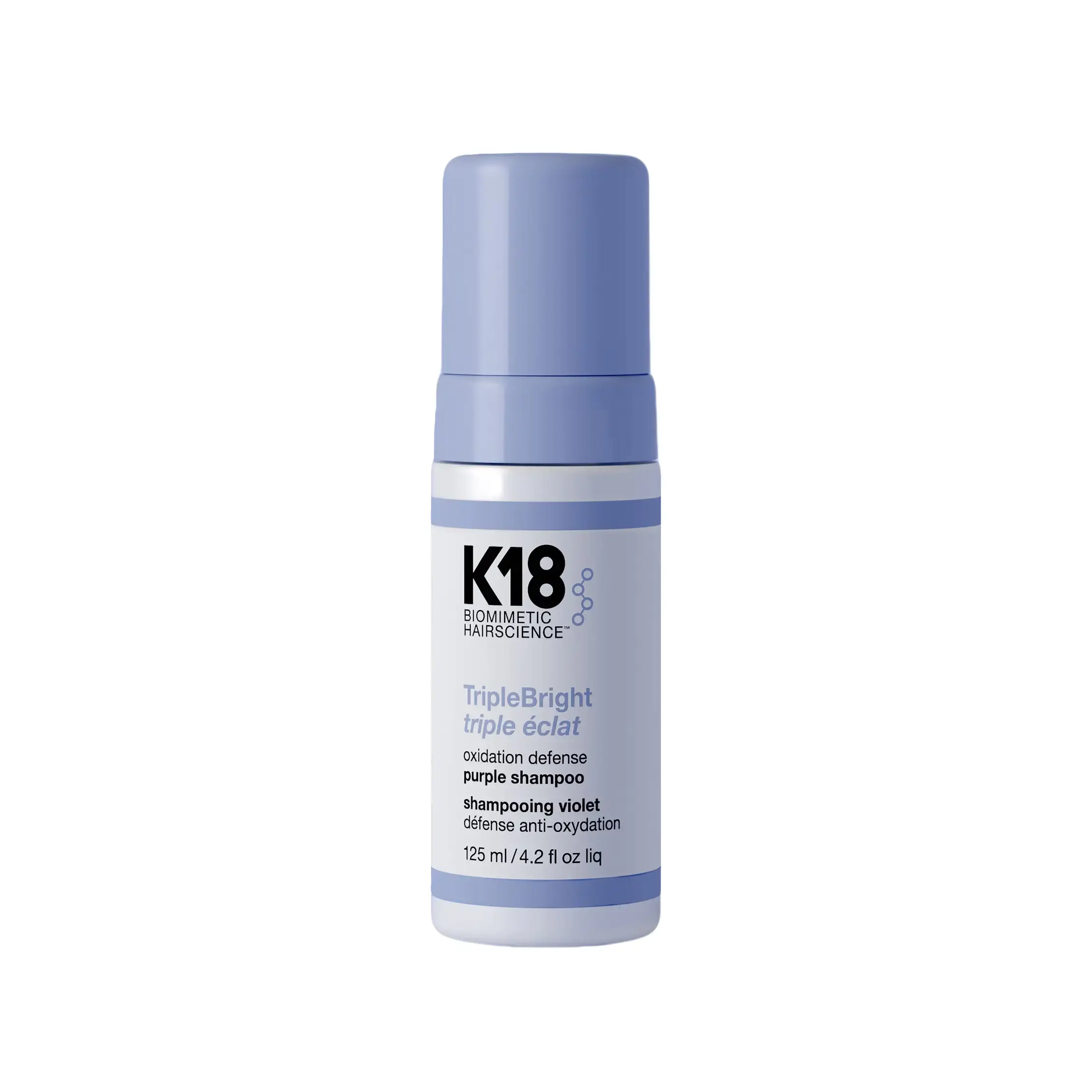 TripleBright oxidation defense purple shampoo