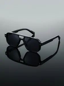 Men's Vintage Aviator Frame Sunglasses, Trendy Casual Sunglasses for Everyday Use, Fashion Accessories for Outdoor Activities, Lightweight Durable Sunglasses