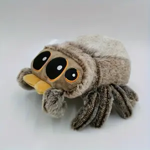 A simulated spider plush toy,is very suitable for pranks and birthday gifts, and is suitable for children and adults to interact and play at family gatherings. filled with polyester fiber.