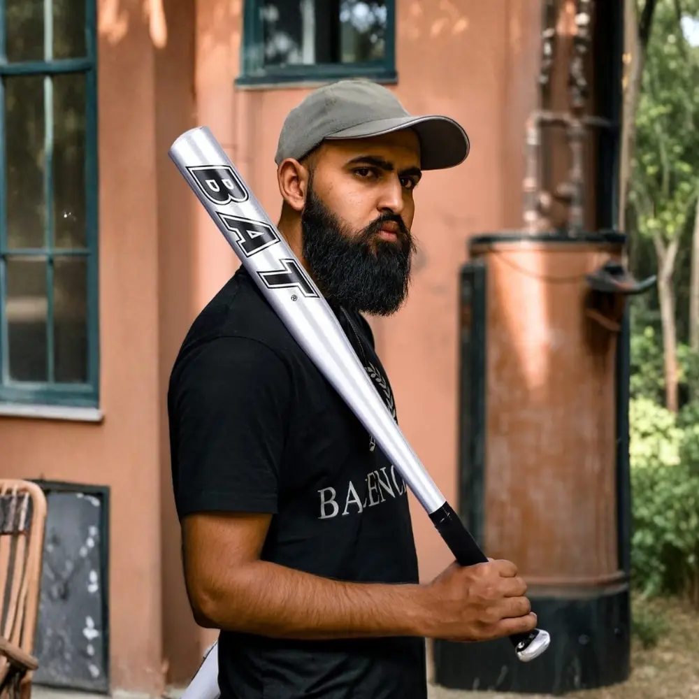 Baseball Bat Aluminum Alloy Thickened Baseball Bat Home Defense, Family Protection, and Personal Self-Defense Personal Safety Tool Aluminum Material Increased Thickness