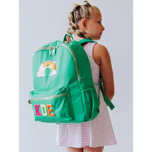 Retro Backpack - Caribbean Green