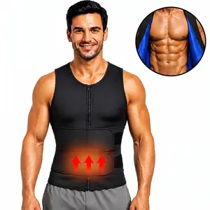 Men’s Sauna Compression Vest – Heat-Reflective Tank for Workouts & Everyday Wear #SummerVibes #MensStyle #Shapewear