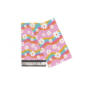 Groovy Daisy Poly Mailers 6x9 - 100 pack