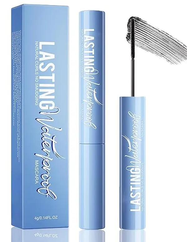 Black Mascara for Older Women 60 Plus, Natural Curling, Clump-Free | Mascara for Fine Short Lashes, Ultra-Fine Brush Take Care Of Every Tiny Eyelash, Quick-Drying, Easy Removal