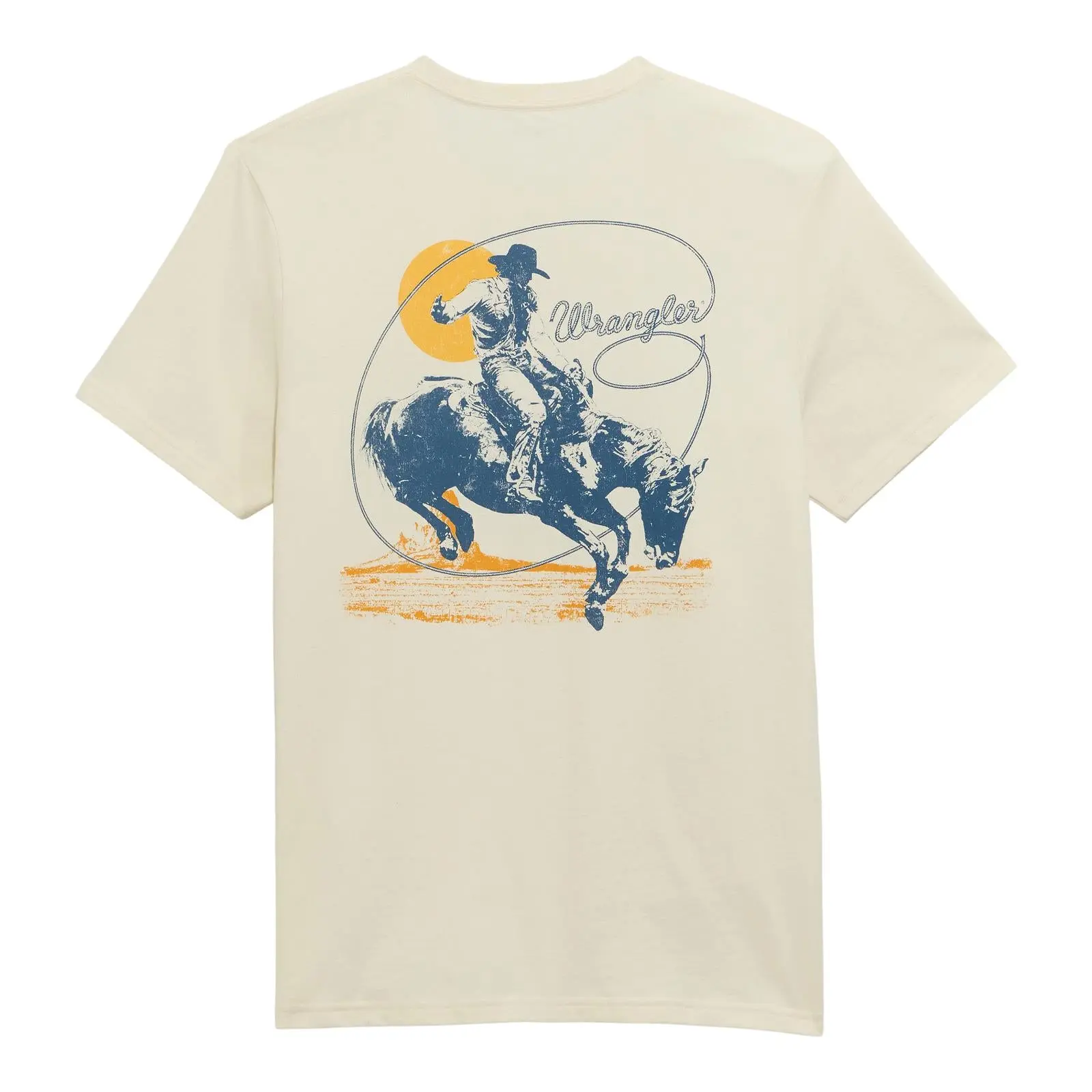 Wrangler Men's Sun Cowboy T-Shirt Regular Fit tee