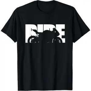 Bike Motorcyclist Apparel Motorcycle Rider Biker T-Shirt T-Shirt for Men ​     tees good menswear crewneck short sleeve shirt fashion round neck