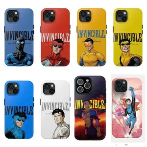 Invincible Super Hero Double-layer durable phone Cases For iPhone 17 16 15 14 13 12 Promax Pro Plus, hard shell protection,best Gift