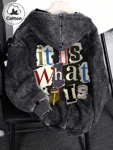 Vintage Washed Unisex Hoodie, Casual Fitted Graphic Sweatshirt, Perfect for Daily, Retro Lover Gift, Must-Have Wardrobe Item