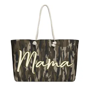 Camo Mama weekender bag