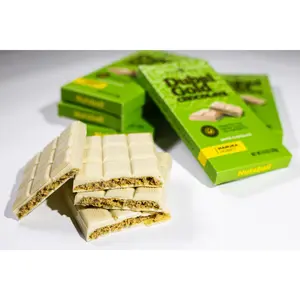 DUBAI GOLD White Chocolate Bar 110g