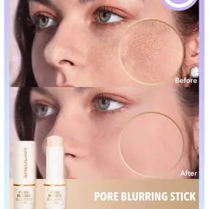 SHEGLAM Pore Eraser Blurring Stick Oil Control Pore Minimizing Facial Makeup Primer Stick Smooth Fine Lines Portable Face Primer Black Friday Winter Summer Primer