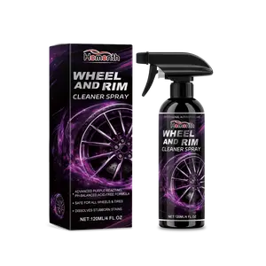 Advanced Wheel And Rim Cleaner Spray Instant Brake Dust Remover And Iron Reacting Formula Safe For All Wheels And Tires