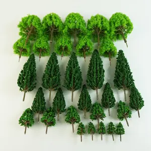 Model Trees Railroad Diorama Wargame Scenery Mini  HO Scale