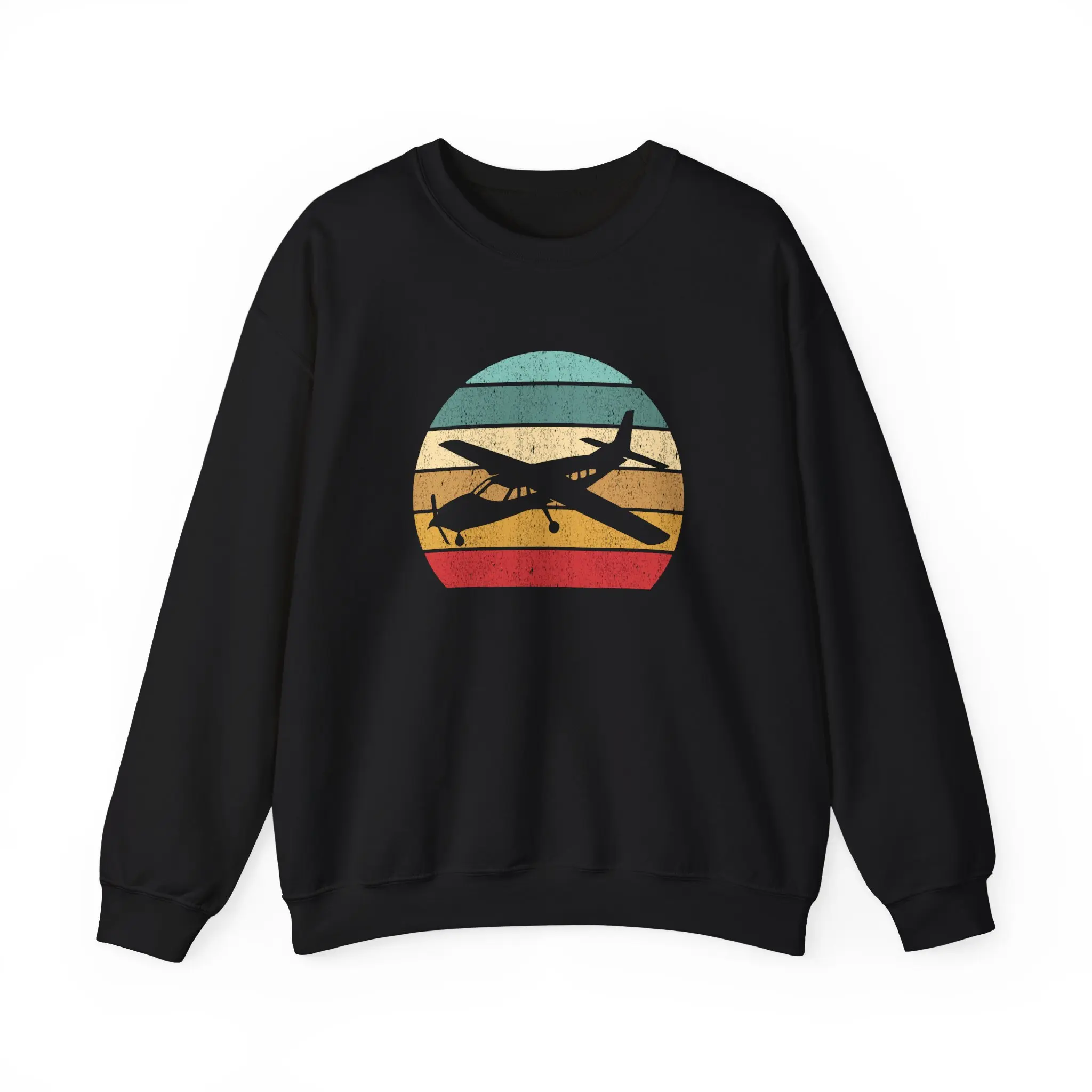 Airplane Fly Aviation Flying Lovers Sweatshirt, Airplane Fans Women Men Christmas Gifts Aviation Lovers Sweatshirt