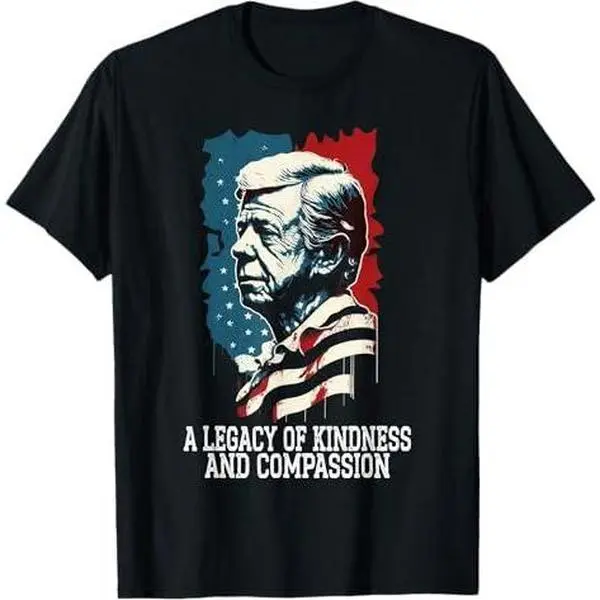 Vintage Jimmy Carter A Legacy Of Kindness Presidents Day T-Shirt