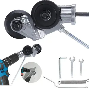 Electric Drill Cutter Metal Sheet Cutting Attachment DIY Sheet Metal Shears for Drill Power Tools with Cutting Accessories