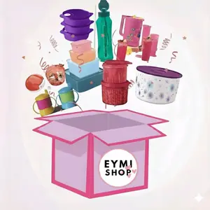 Kitchen utensil box, assorted colors and sizes (7 pieces)