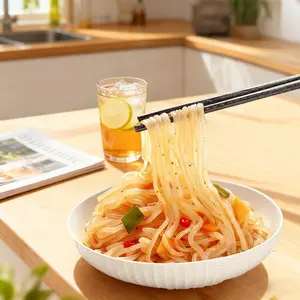 Korean Spicy Turkey Konjac Noodles  ZERO Sugar Fat Ready to Eat Vegan Instant Meal Low Calorie Refreshing US Warehouse 200g Each Food，low-cal、low-carb、keto、plant-based，ready-to-eat，instant，quick meal，Asian-style