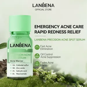 LANBENA Precision Acne Spot Serum 12ml acne clearing products Fast Acne Lightweight Control Acne Suppression for Acne pimple busters Skin Repair Daily