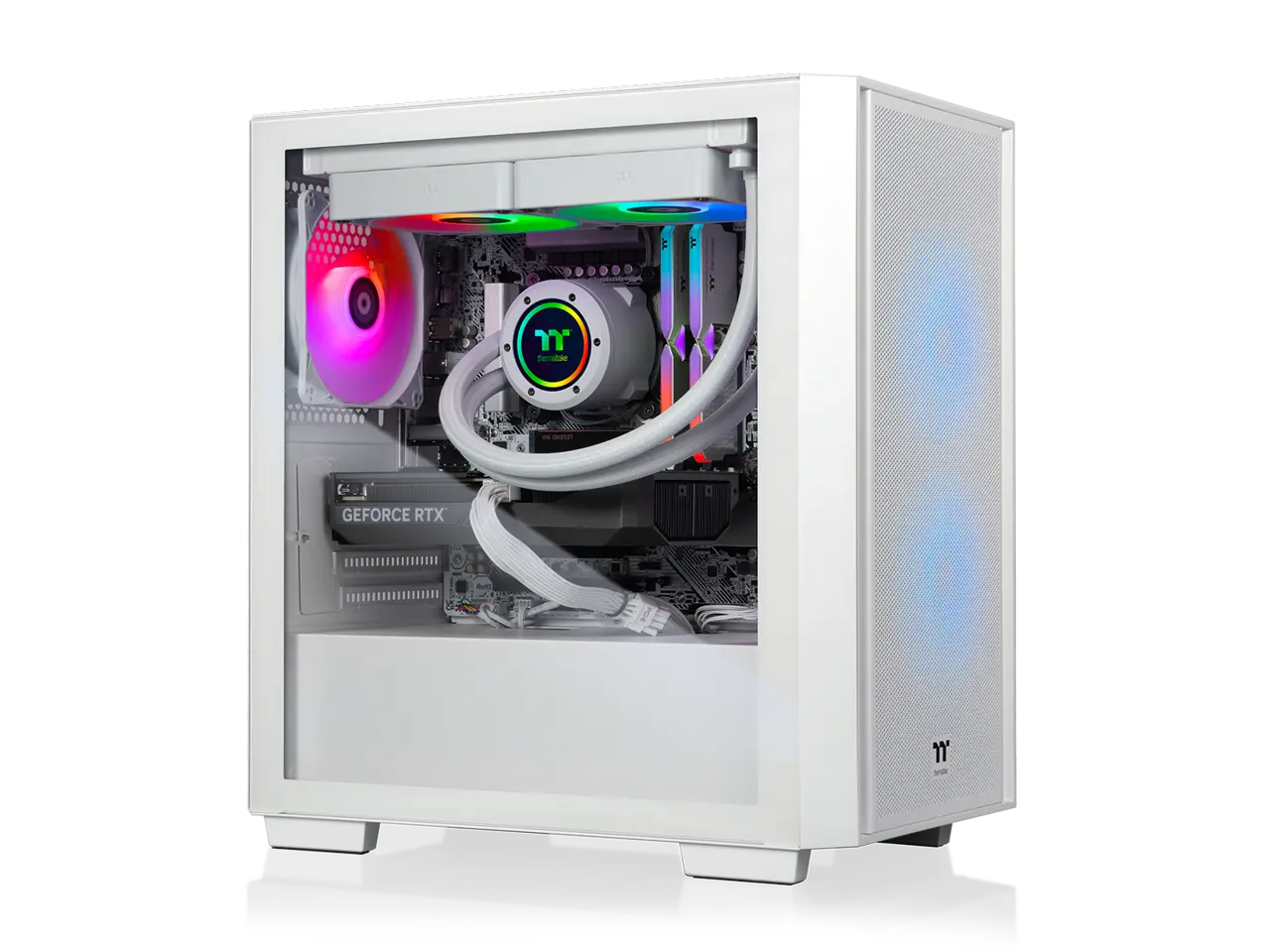 Thermaltake Gaming Desktop PC H16S-B860-56T-LCS Intel Core Ultra 7 265KF 32GB DDR5 2TB NVMe SSD GeForce RTX 5060 Ti Windows 11 Home