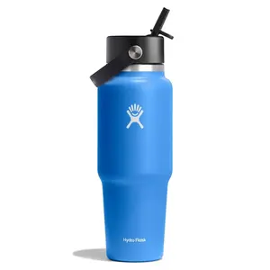 Hydro Flask 32oz Wide Mouth Flex Straw Travel Water Bottle