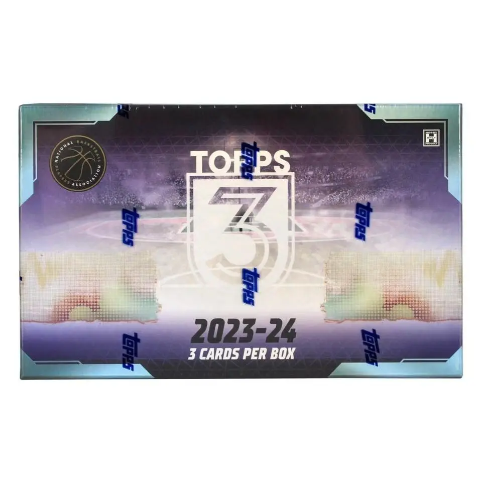 2023-24 Topps Three Basketball Hobby Trading Cards