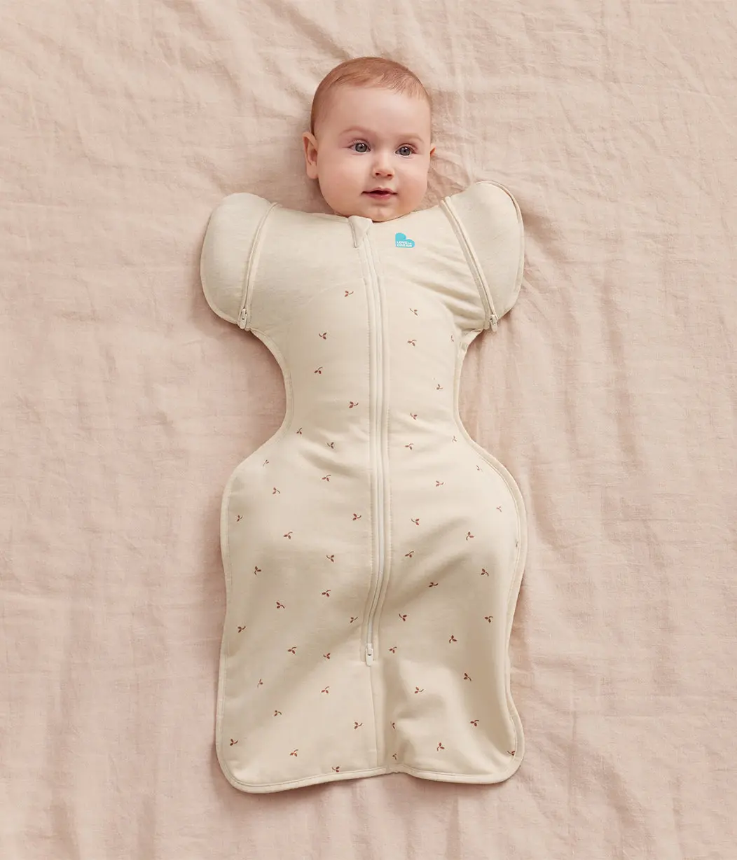 Swaddle Up™ 2-in-1 Transition Bag 1.5 TOG Cotton Oatmeal Twigs