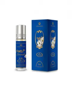 Al Rehab Aroosah Roll On Perfume 0.2FL.OZ - Long Lasting Scented Fragrance for Unisex - Easy Application & Safe for All Ages