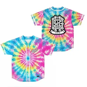 Griz Rainbow Baseball Jersey EDM Music Shirt, EDM Festival Family Gift, Unisex Breathable Men's Jersey, 420 Lover Graphic Shirt, Gift For Baseball Fan EDM Electronics Music