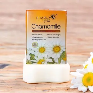 Chamomile Moisturizing Soap - Moisturize soap + All in one / reduces redness, treating wounds, reduce sighs of aging, reduce dark circles