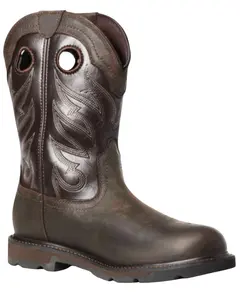 Ariat Men's Groundwork Western Work Boot Soft Toe - 10035965