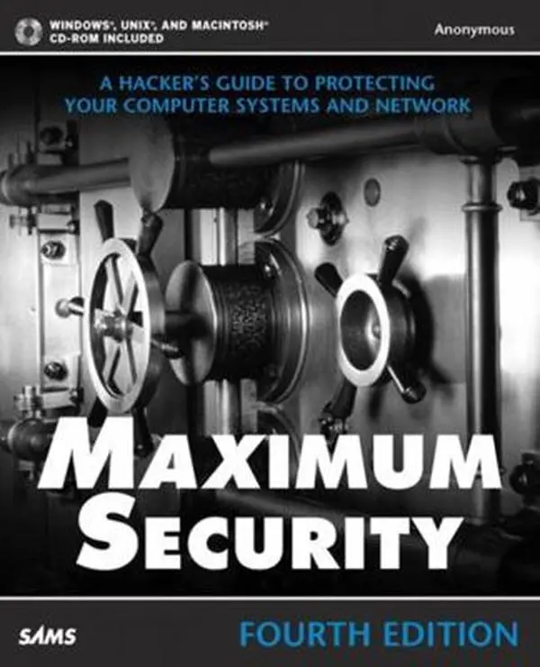 USED Book - Maximum Security: A Hacker's Guide to Protecting Your Computer Systems and Network, 4th Edition (Book and CD-ROM) by Anonymous (Paperback) - english