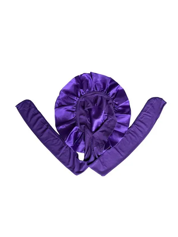 Premium Non Slip Satin Hair Bonnet Double Layer Satin Soft Band