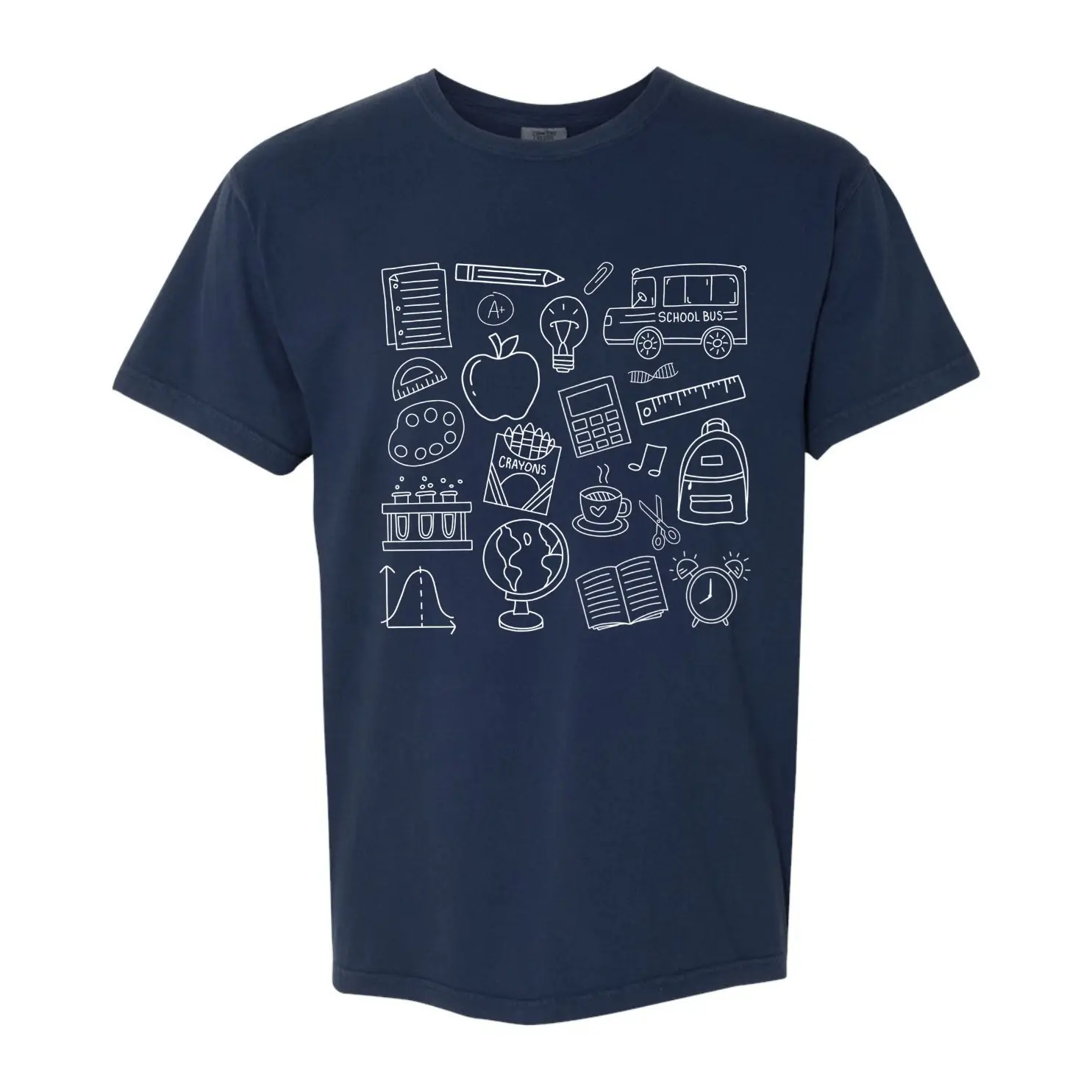 Teacher Doodles T-Shirt | Teacher Shirt | Educator Shirt | Elementary Teacher Tee