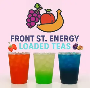 (10-Pack,32 oz) Loaded Tea - Powder Mix I Caffeinated Beverage Mix | Sugar Free |Refreshing I Low-Calorie Energy Drink Mix