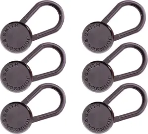 Flexible Button Pant Extenders (6-Pack) - Pant Waist Extenders for Men, Women - Comfortable Pant, Jeans Extenders - Discreet Waistband Stretcher - Portable Pant Expanders Kit Johnson & Smith