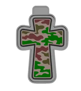 Camo Cross Freshie Mold