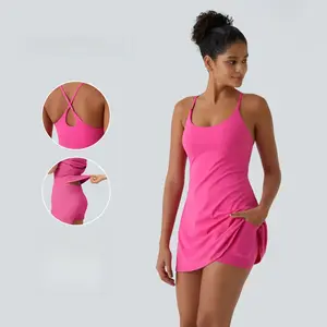 Plush Backless Active Dress-Easy Peezy, Spring Dresses, Dance Dresses for Women 7