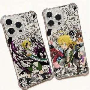 Seven Deadly Sins Phone Cases For iPhone 17 Promax Pro Air 16 Plus 15 14 13 12 11 Transparent Shockproof Protective Cover