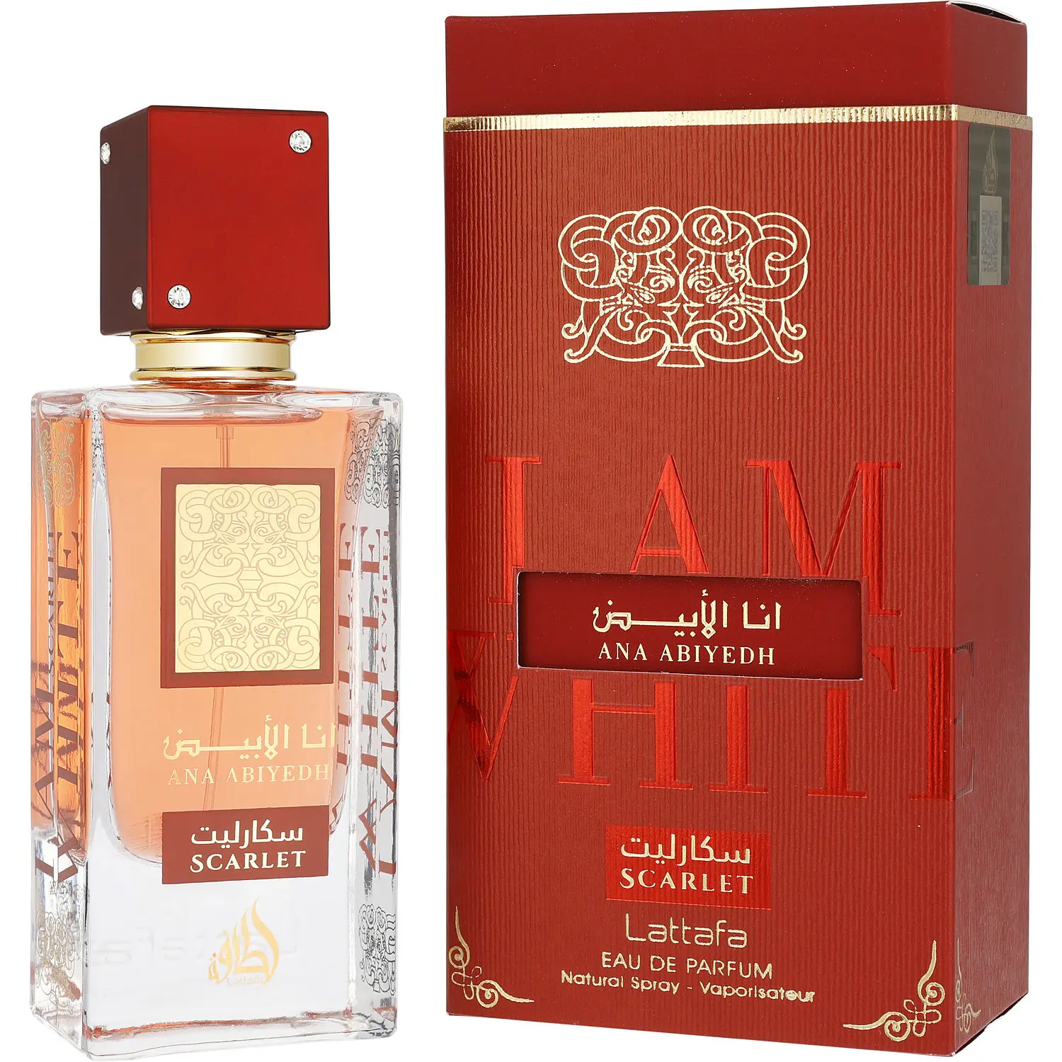 Lattafa Ana Abiyedh Scarlet By Lattafa Eau De Parfum For Unisex