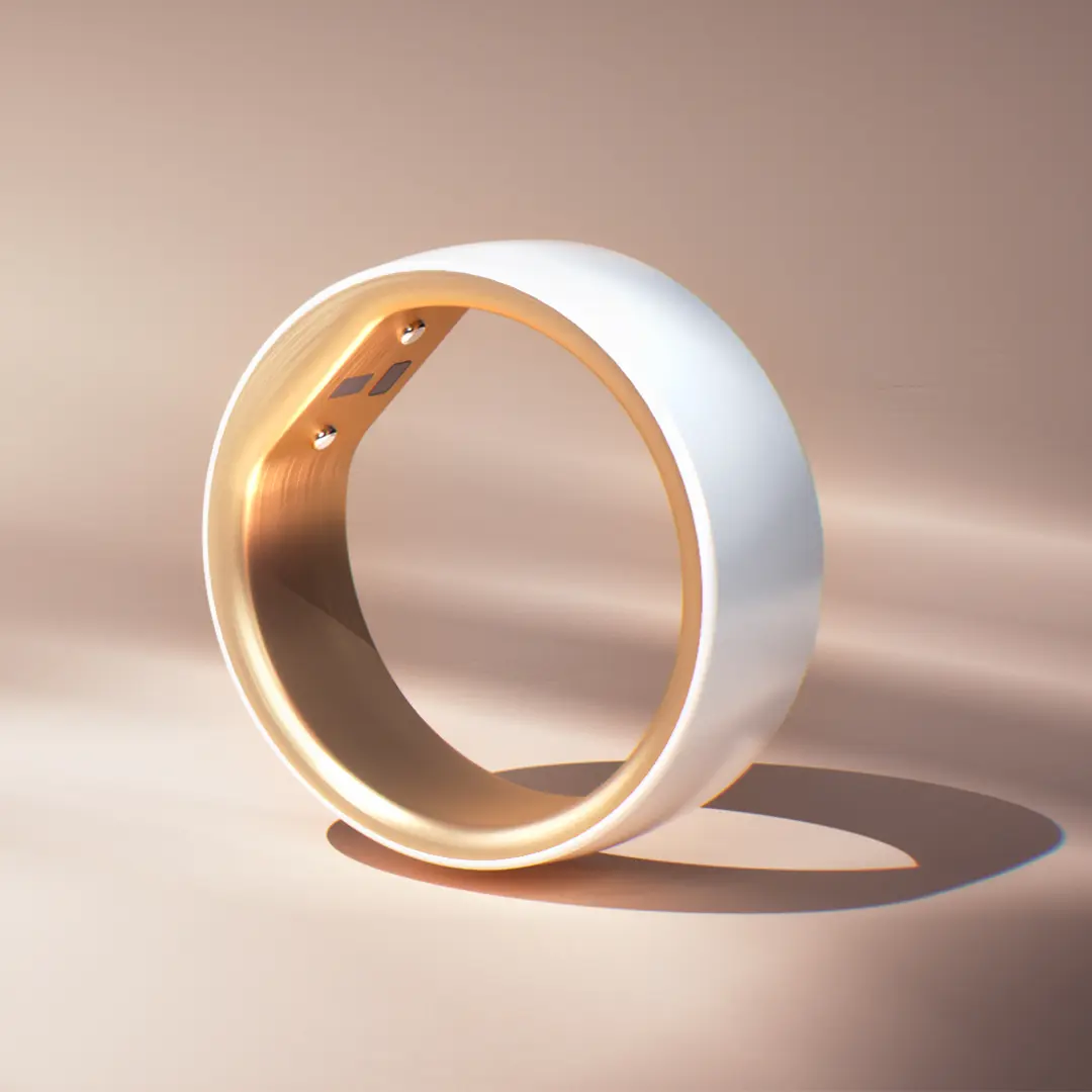 Femometer Smart Ring Gen2 for Women's Cycle Sleep & Health Tracking Waterproof Lightweight 10 Days Battery Life 1 Year Warranty
