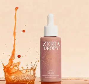 ZERIA Drops for Natural Melanin Boost - Sun Damage-Free Moisturizing Bronzing Drops for Face & Body - Enhances Skin Tone Naturally