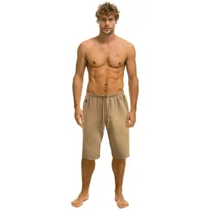 ESSENTIAL MENS SWEATSHORTS - FADED TAN